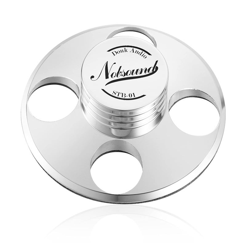 Nobsound STB-01 LP Vinyl Turntables Metal Disc Stabilizer Record Weight HiFi (Silver) - Image 4